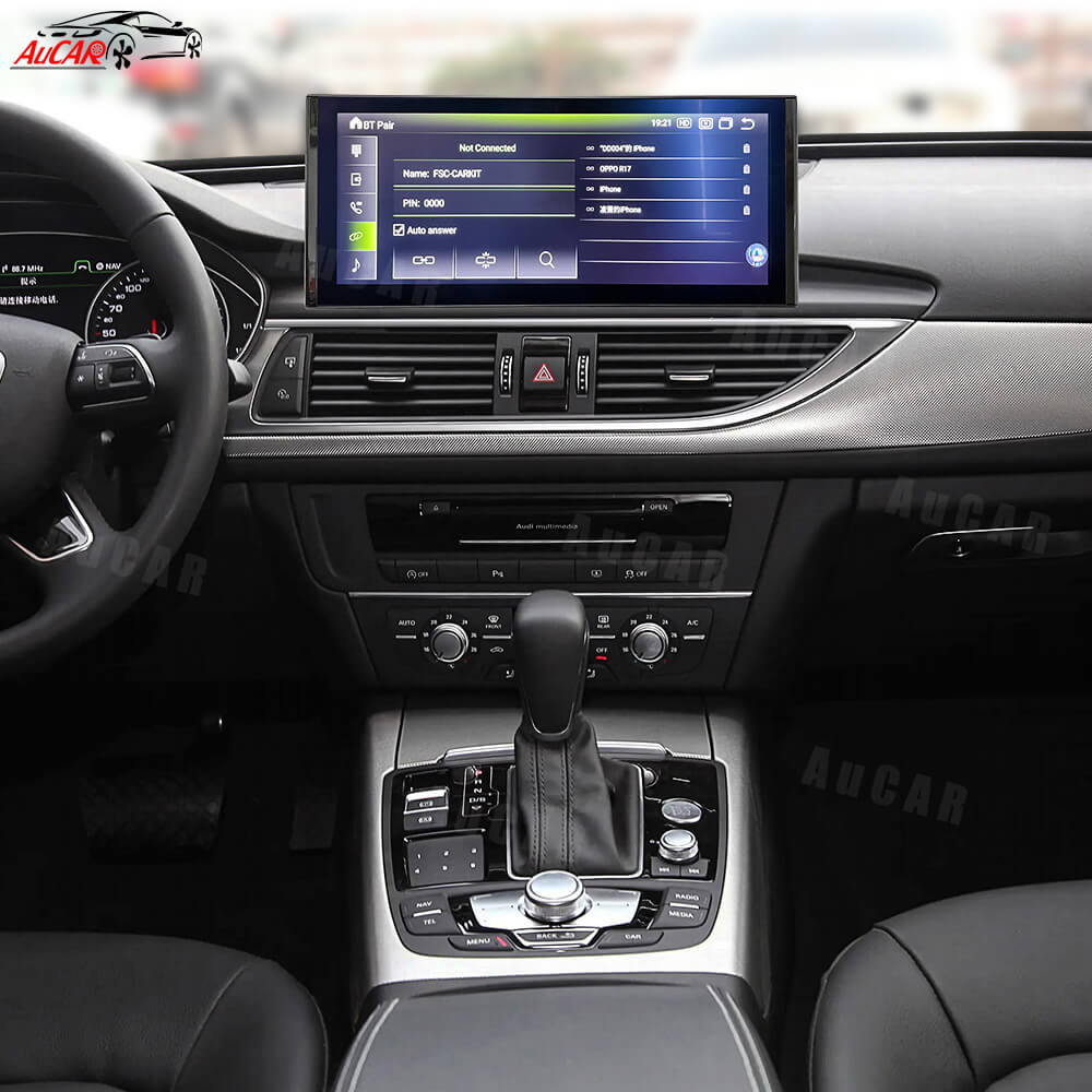 AuCar Android 13 12.3" Car Radio GPS Navigation For Audi A6 A7 S6 S7 RS6 RS7 2012-2018 Car Multimedia Stereo Player Car Video