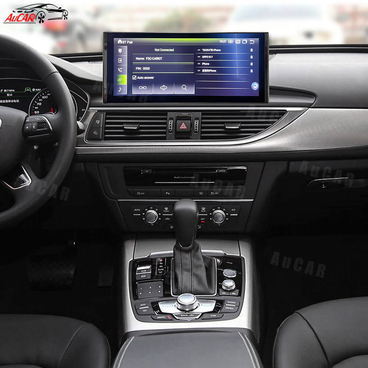 AuCar Android 13 12.3" Car Radio GPS Navigation For Audi A6 A7 S6 S7 RS6 RS7 2012-2018 Car Multimedia Stereo Player Car Video