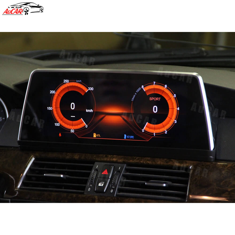 AuCar Android 13 12.3" Car Radio GPS Navigation For BMW 5 Series E60 Car Multimedia Stereo Player Car Video