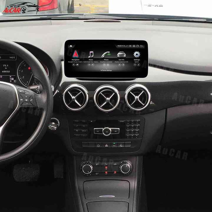AuCAR Android 13 10.25/12.3 Head Unit Car Video For Mercedes Benz B Class W246 Car Multimedia Player GPS Navi Audio Radio Stereo Head Unit
