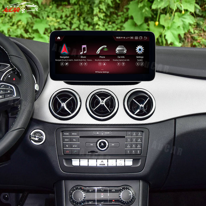 AuCAR Android 13 10.25/12.3 Head Unit Car Video For Mercedes Benz B Class NTG 5.0 Car Multimedia Player GPS Navi Audio Radio Stereo Head Unit