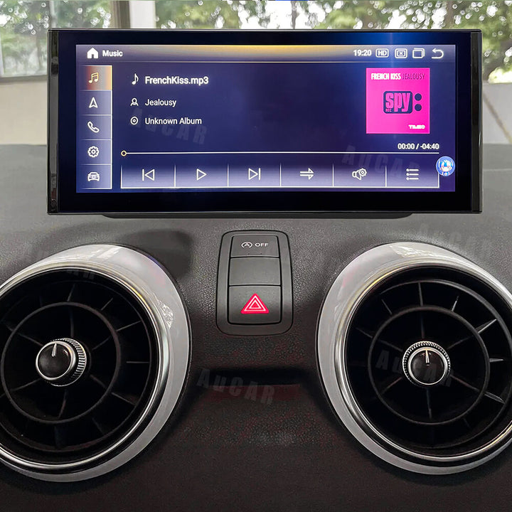 AuCar Android 13 12.3" Car Radio GPS Navigation For Audi A1 2012-2018 Car Multimedia Stereo Player Car Video