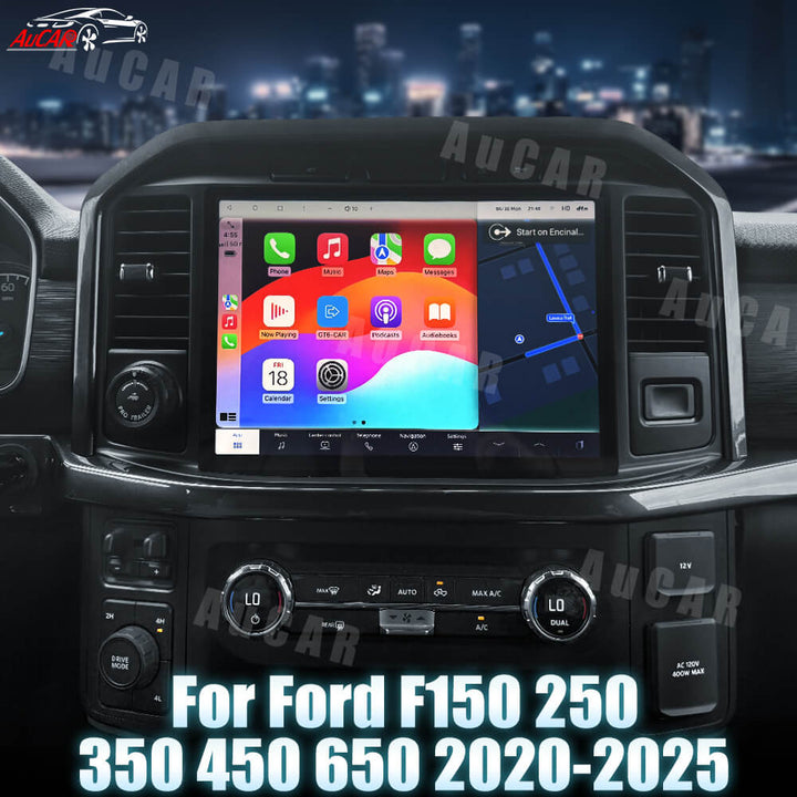 AuCar Tesla Android 13.2" Car Radio GPS Navigation For Ford F150 F250 F350 F450 F650 Raptor 2020-2025