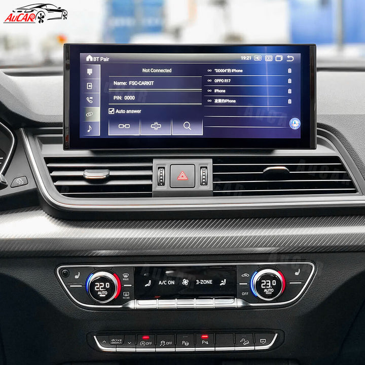 AuCar Android 13 12.3" Car Radio GPS Navigation For Audi Q5L 2018-2020 Car Multimedia Stereo Player Car Video