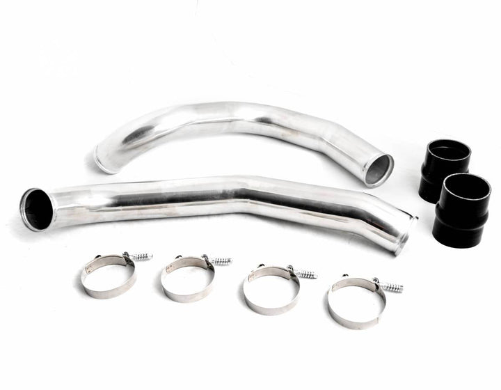 Polished Intercooler Pipe Kit Hot Cold Side For 99.5-03 Ford 7.3L Powerstroke
