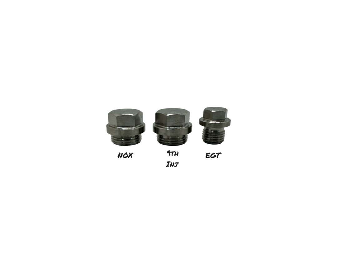 2011-2016 LML Duramax Downpipe Plugs