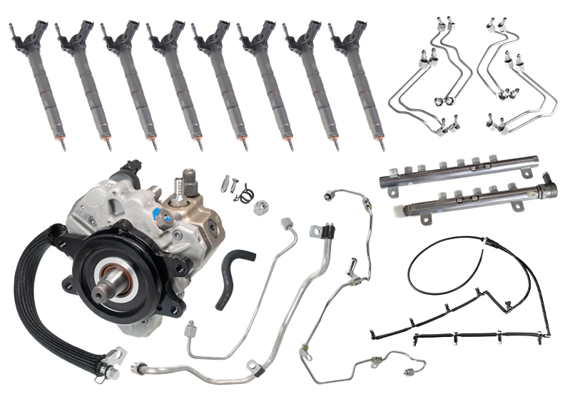 UnderDog Diesel Fuel System Contamination Kit - 2011-2016 LML Duramax - w/ CP3 Conversion