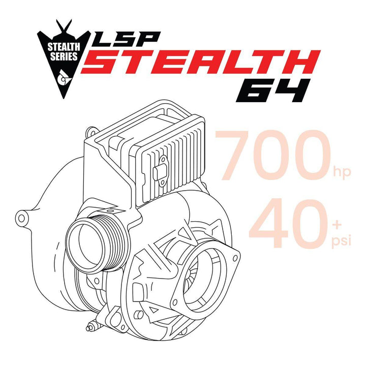 L5P/L5D Stealth Mach 1 64 Turbo w/ Actuator (2020-2023)