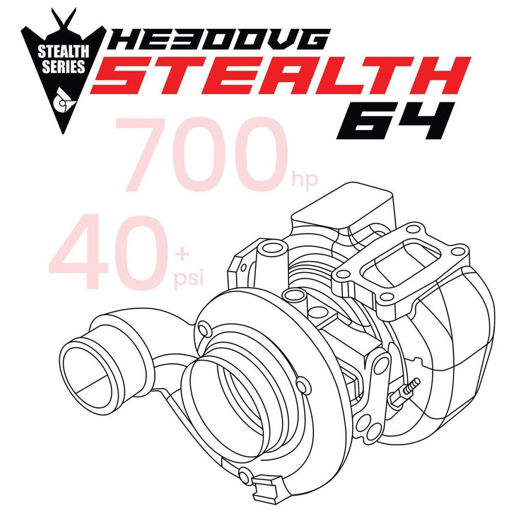 6.7L Cummins HE300VG Stealth Mach 1 (64) Turbo (2010-2012)
