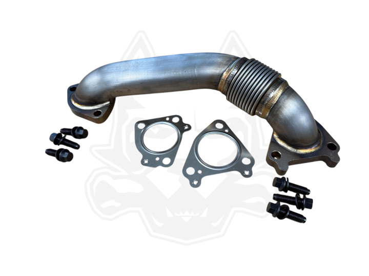 DogBone LB7 Passenger Side Turbocharger Up-Pipe