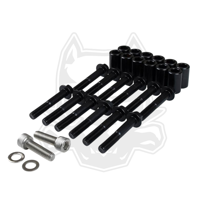 DogBone Exhaust Manifold Bolt &amp; Spacer Kit for 1998.5-2018 5.9L/6.7L Cummins