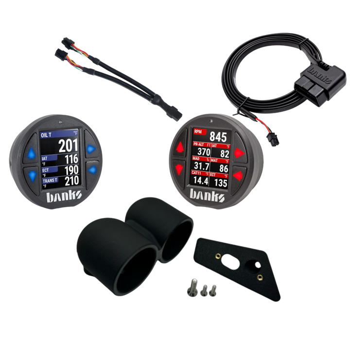 UnderDog Diesel/Banks Power iDash Pro Bundle Kit - 2024+ GM 1500/2500/3500HD - Dual