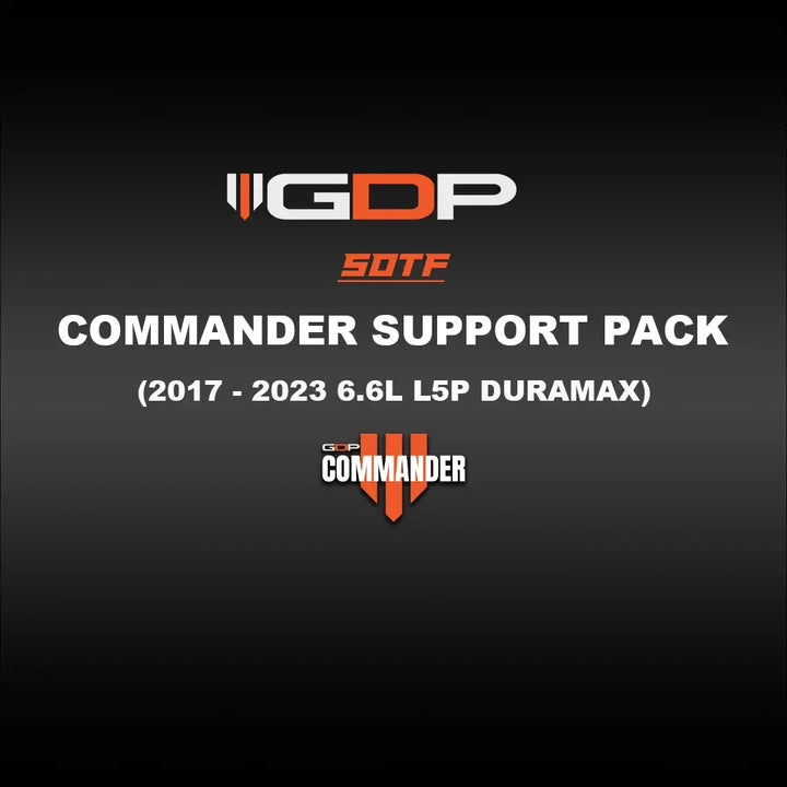 GDP Commander Support Pack - SOTF (17-23 GM L5P Duramax) GDP Tune Files GDP 