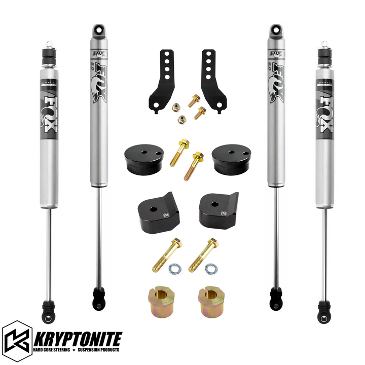 KRYPTONITE FORD SUPER DUTY F250/F350 STAGE 1 LEVELING KIT WITH FOX SHOCKS 2017-2023