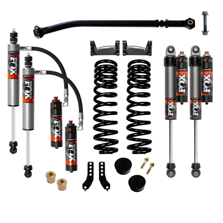 Kryptonite Stage 2 Leveling Kit with Fox Performance Elite Shocks for 2017-2026 Ford Super Duty F250/F350