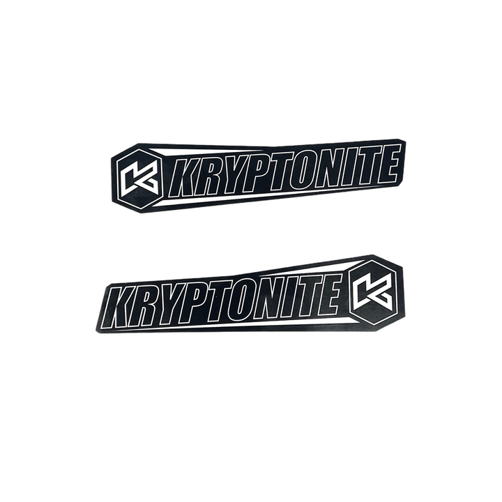 Kryptonite Upper Control Arm Logo Plates KRUCA19