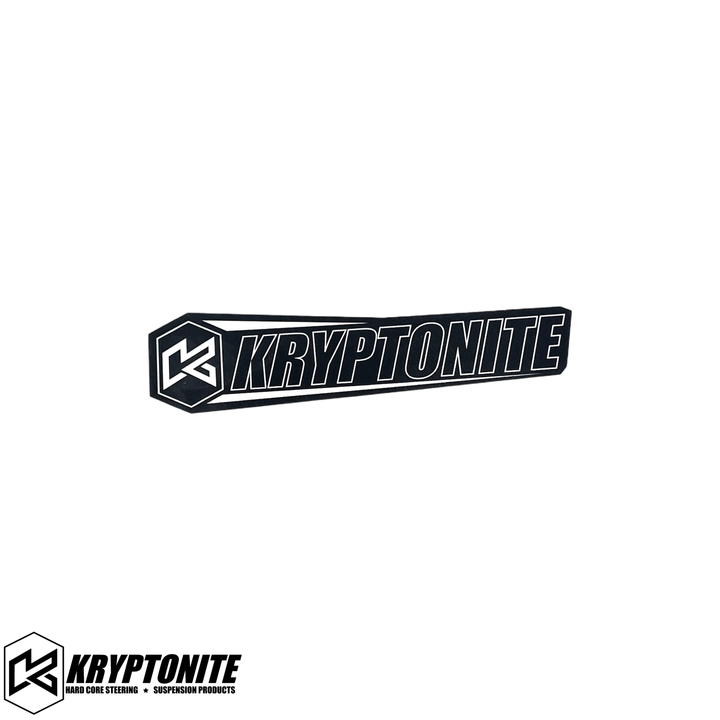 Kryptonite Upper Control Arm Logo Plates KRUCA19