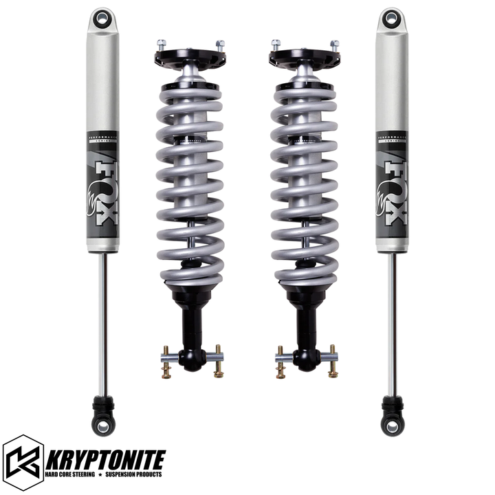 Kryptonite Stage 3 Leveling Kit with Fox 2.5 Shocks for 2019+ Chevy/GMC 1500