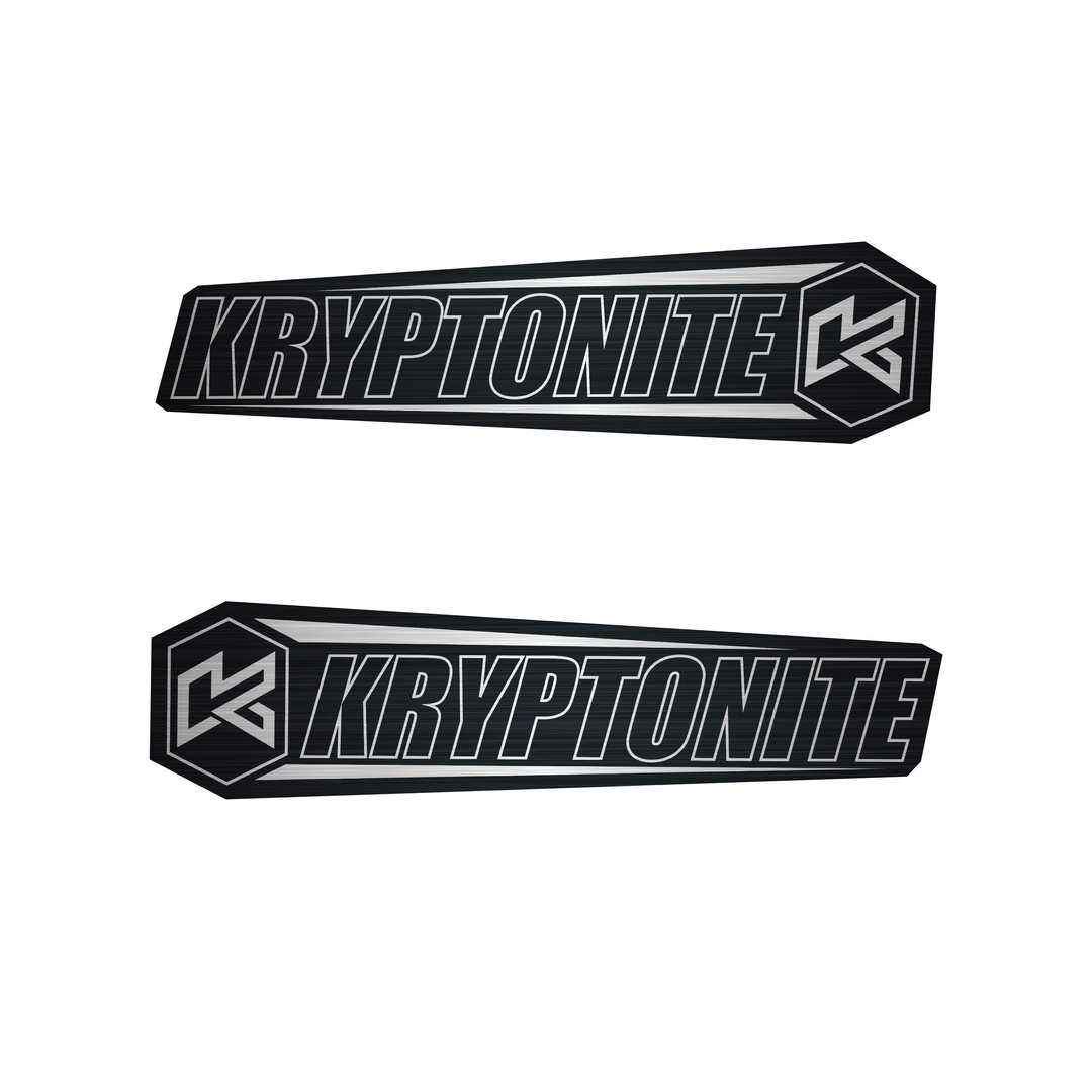 Kryptonite Upper Control Arm Logo Plates KRUCA88/99