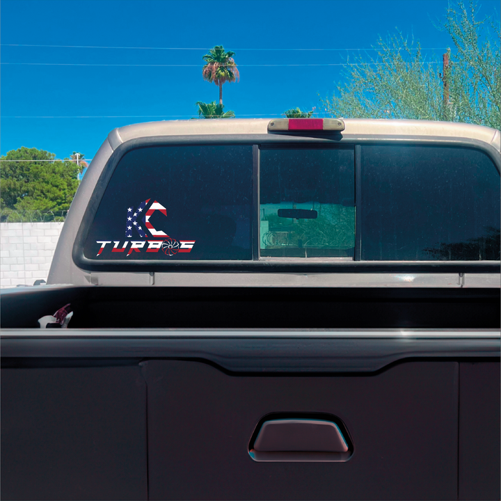 KC Turbos Original Logo - Vinyl Decal