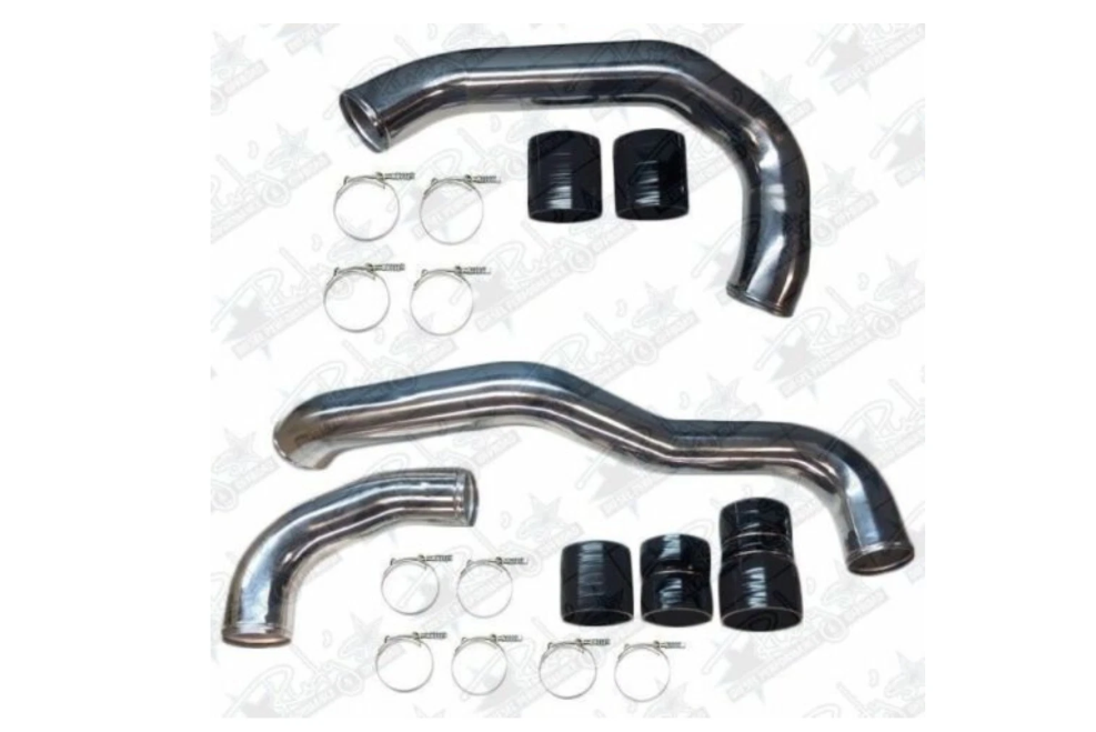 Hot &amp; Cold Side Intercooler Pipe Kit For 2008-2010 Ford 6.4L Powerstroke Diesel
