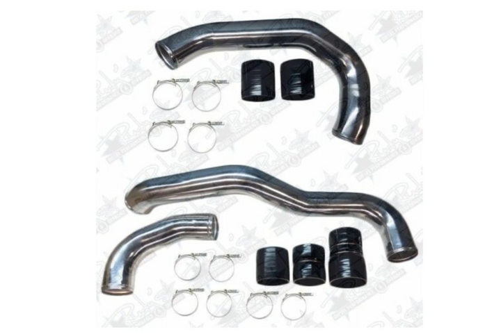 Hot &amp; Cold Side Intercooler Pipe Kit For 2008-2010 Ford 6.4L Powerstroke Diesel