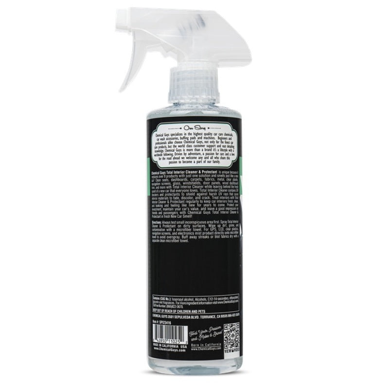 Chemical Guys 16oz Total Interior Cleaner &amp; Protectant - New Car Scent