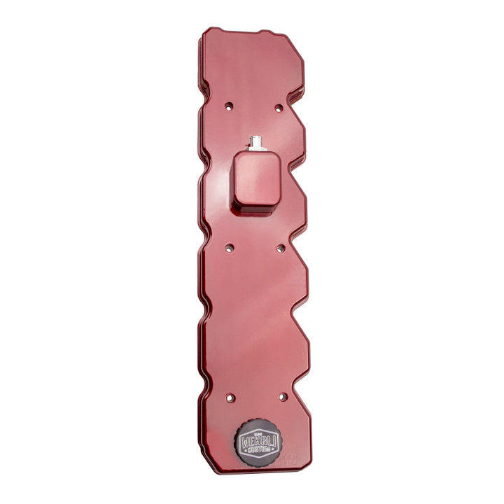 Wehrli 03-05 Cummins 5.9L WCFab X D&amp;J Precision Billet Valve Cover - Chevy Orange