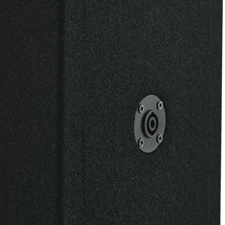 DS18 Ported Enclosure 2x 12in Mids 2x 3.6in Tweeters &amp; 1 x 5.7in Horn Diffuser -Black Carpet