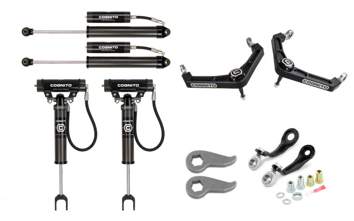 Cognito 20-26 Chevrolet Silverado 2500 HD 3in Premier Billet UCA Leveling Kit w/ 2.0 RR Shocks