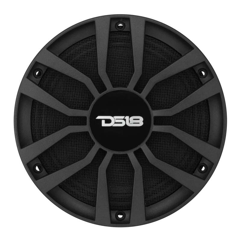 DS18 6.5in 120 Watts RMS 4ohm Neodymium Ultra Shallow Mid-Range Grille Included w/ Cloth Protection