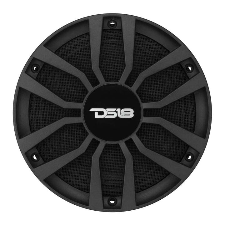 DS18 6.5in 120 Watts RMS 4ohm Neodymium Ultra Shallow Mid-Range Grille Included w/ Cloth Protection