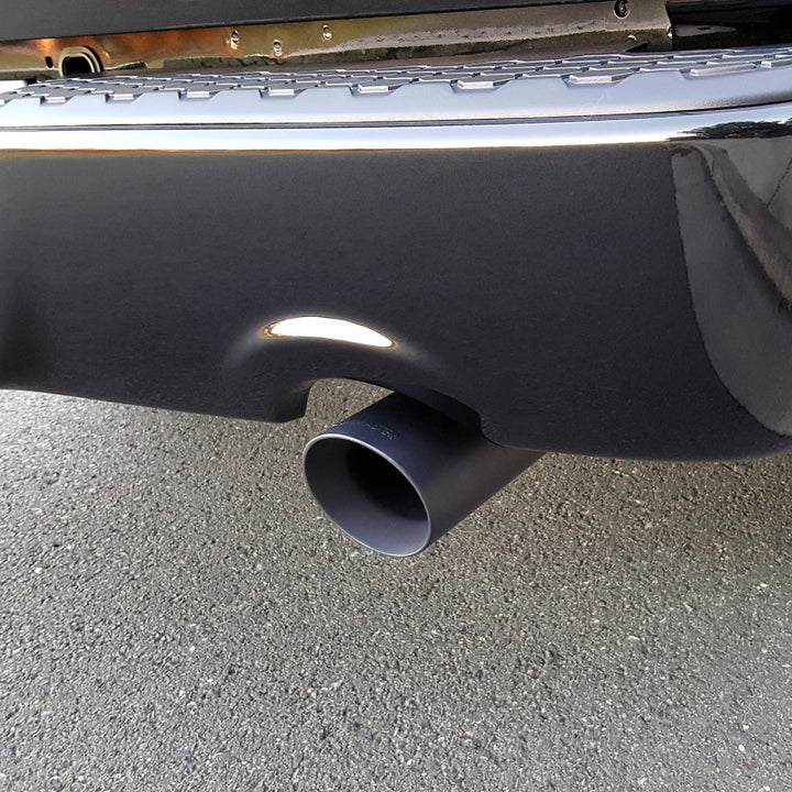 Flowmaster 09-24 Dodge Ram 1500 5.7L 4in Angle Cut Exhaust Tips - Black