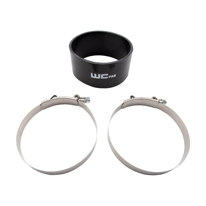 Wehrli 5in ID x 2.5in Long Silicone Boot &amp; Clamp Kit