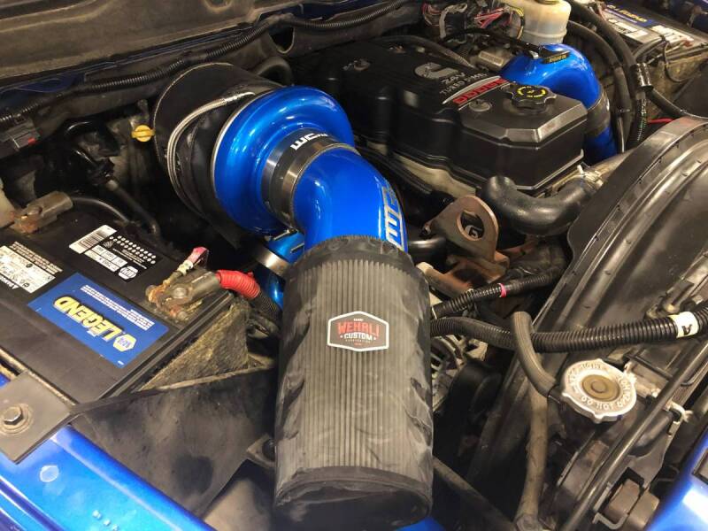 Wehrli 04.5-07 Cummins 5.9L S400 High Mount Turbo 2nd Gen Swap Kit - Flat Black