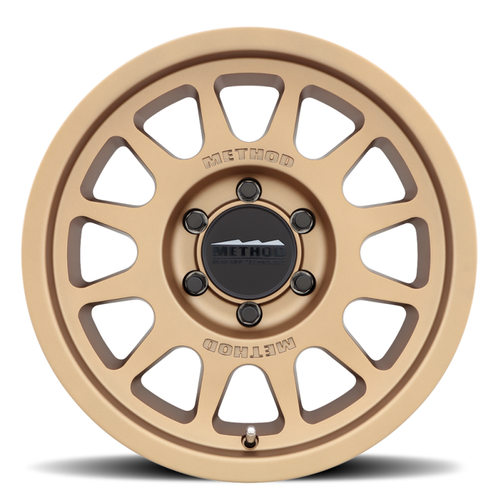 Method MR703 Bead Grip HD 18x9 +40mm Offset 6x5.5 95.25mm CB Method Bronze Wheel