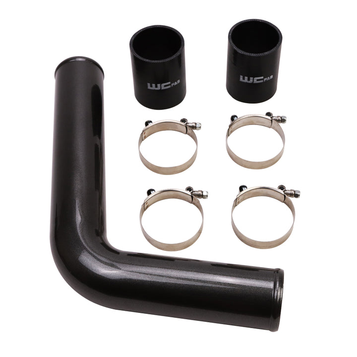 Wehrli 03-07 Cummins 5.9L Driver Side 3in Intercooler Pipe - Candy Teal