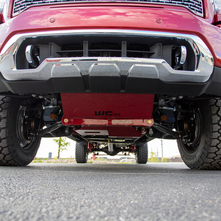 Wehrli 20-26 GM Duramax 6.6L Lower Splash Shield Kit - WCFab Red