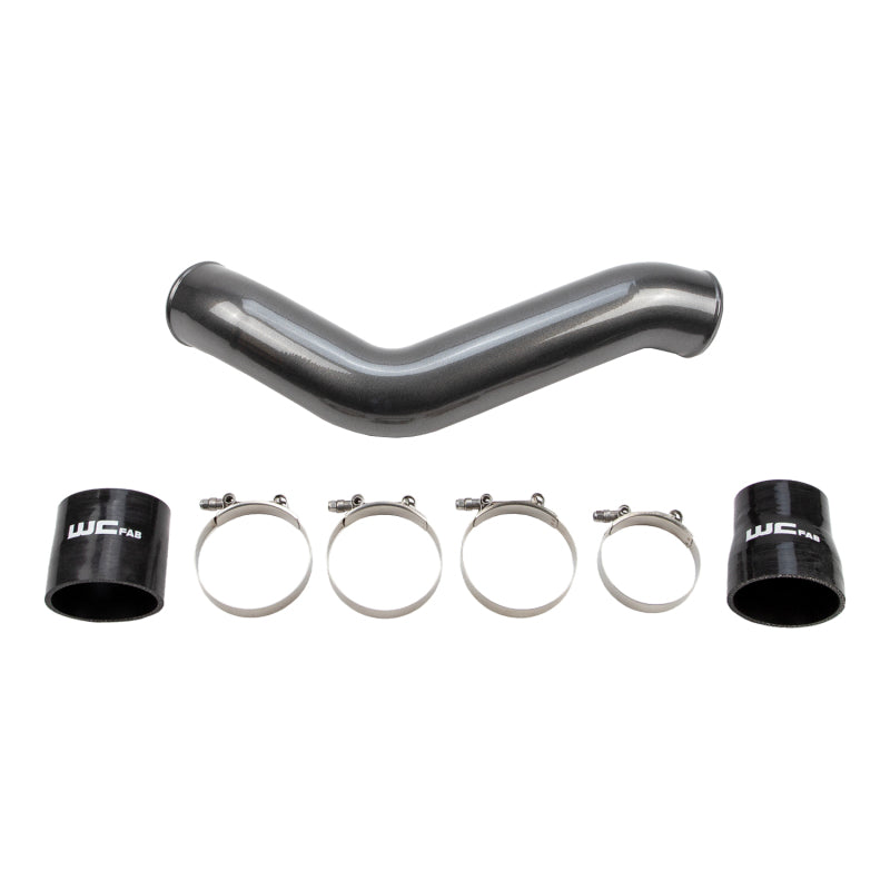 Wehrli 19-24 Cummins 6.7L Driver Side 3.5in Intercooler Pipe - Illusion Blueberry