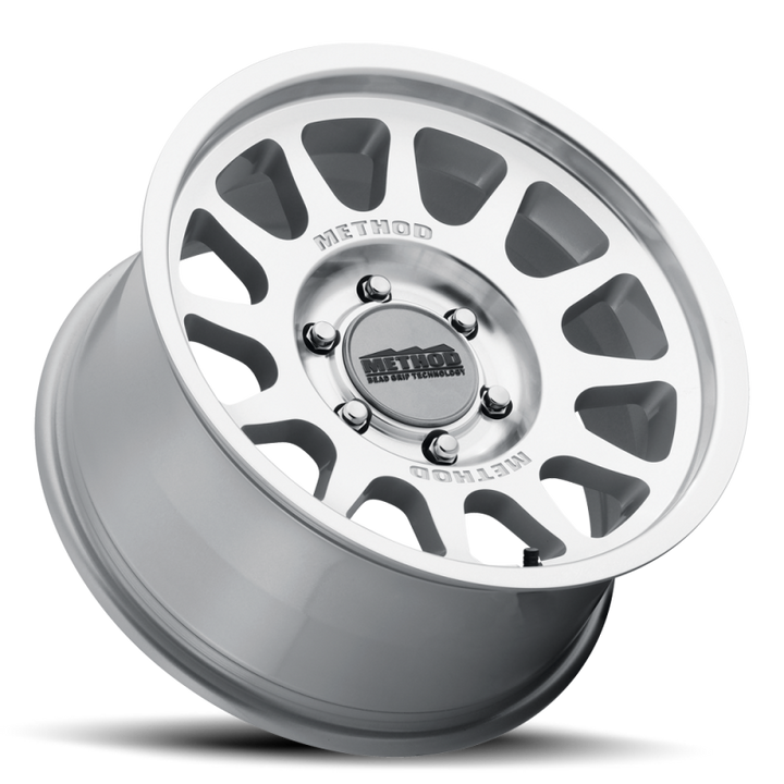 Method MR703 Bead Grip 18x9 12mm Offset 6x135 87mm CB - Machined Clear Coat