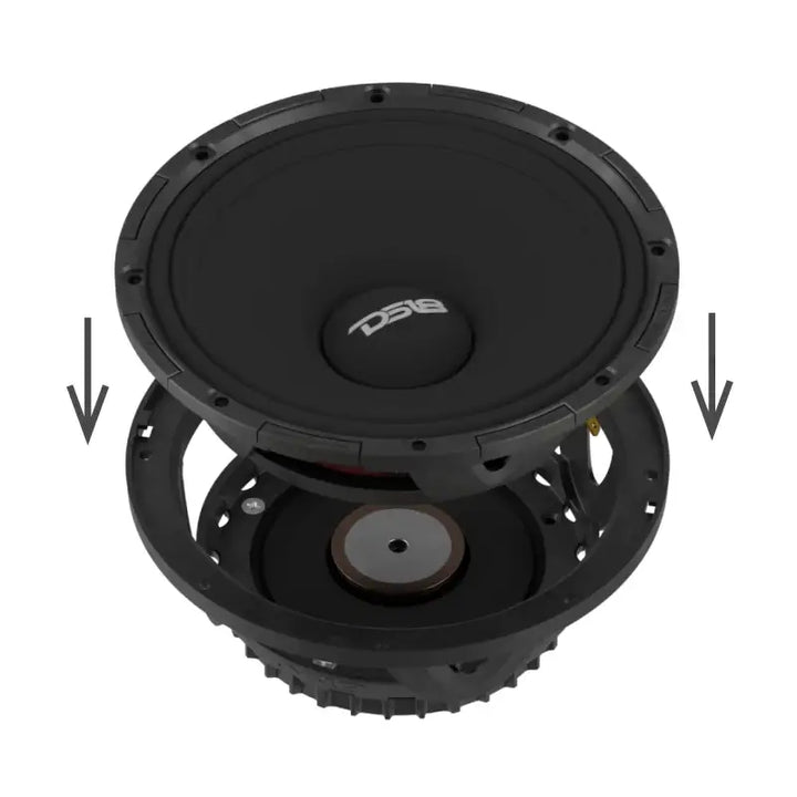 DS18 High-Sensitivity Mid-High Loudspeakers w/ Rotating Recone 6.5in 100.5db 4ohm 100Hz-17kHz