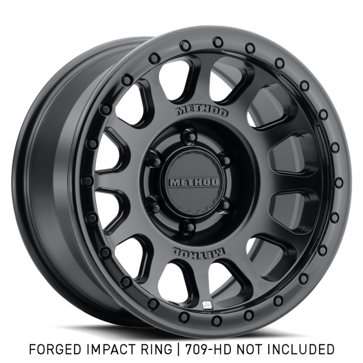 Method Beadlock Ring - 17in Forged - Style 1 - Gloss Black