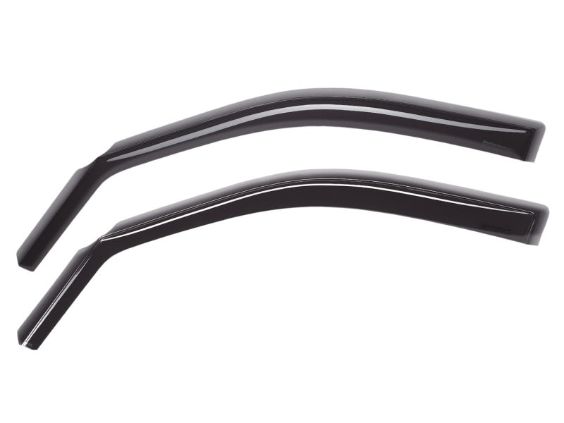 WeatherTech 02-09 Dodge Ram Truck Rear Rear Side Window Deflectors-Dark Tint