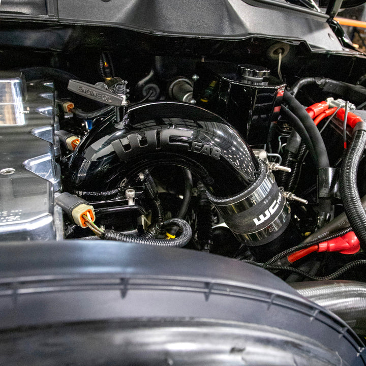 Wehrli 03-07 Cummins 5.9L High Flow Intake Bundle Kit Stage 2 - Flat Black