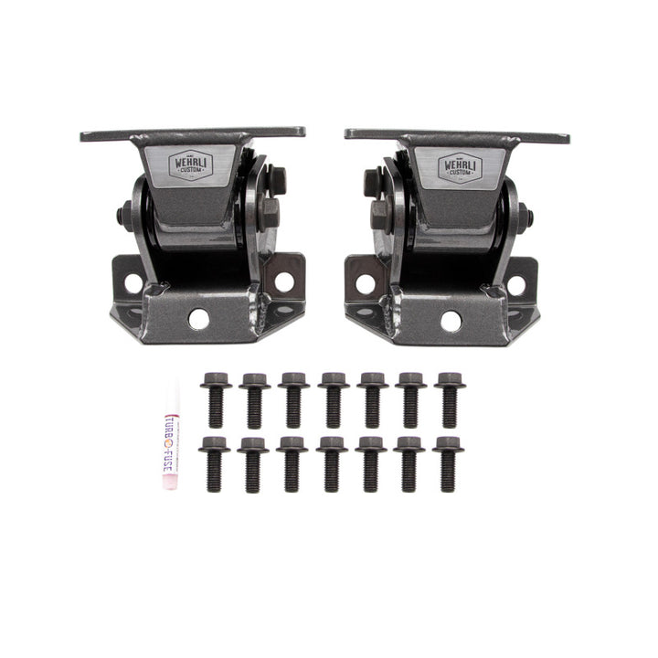 Wehrli 11-16 GM Duramax LML Heavy Duty Engine Mount - Bengal Red