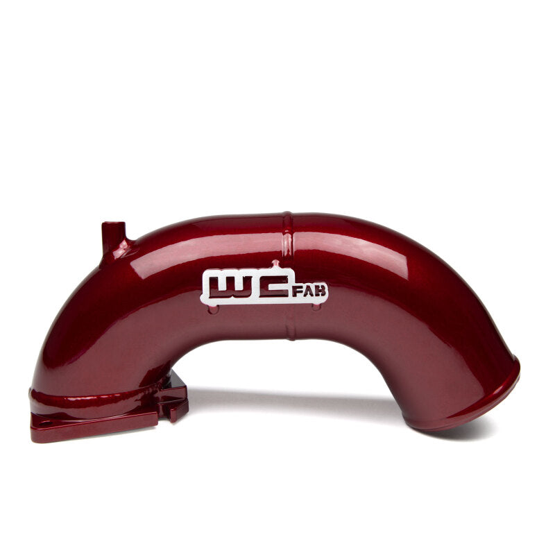 Wehrli 98.5-02 Cummins 5.9L 3.5in Intake Horn &amp; Driver Intercooler Pipe - Sparkle Copper