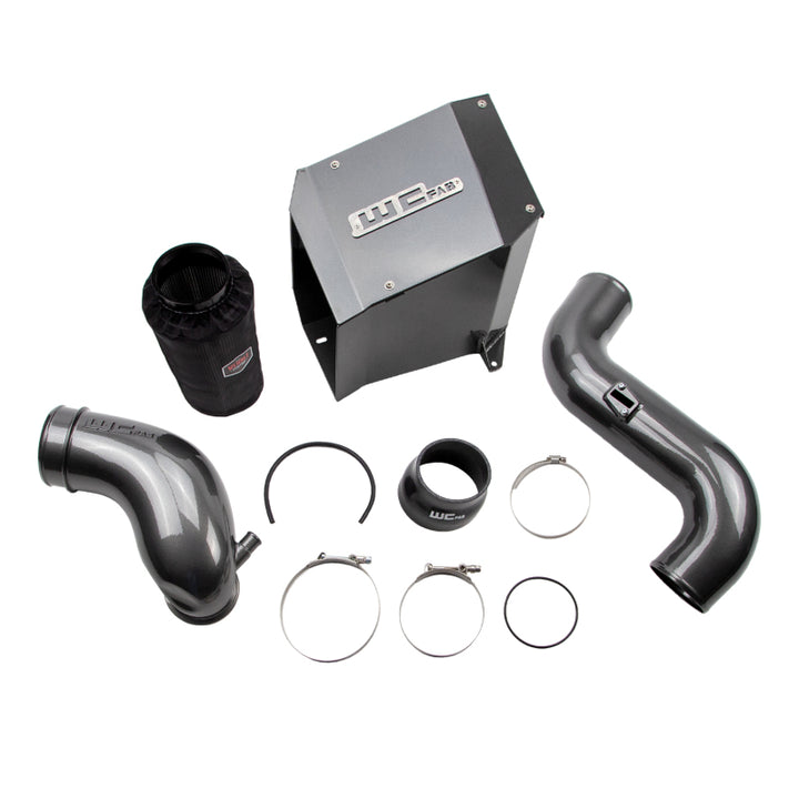 Wehrli 07.5-10 Chevrolet Duramax LMM 4in Intake Kit Stage 2 - Cat Yellow