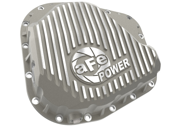 aFe POWER Street Series Rear Diff Cover Raw w/ Machined Fins Ford F-250/350 23-26 (Sterling 11.6)