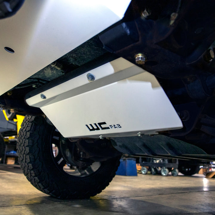 Wehrli 11-19 GM Duramax 6.6L Lower Splash Shield Kit - Candy Teal