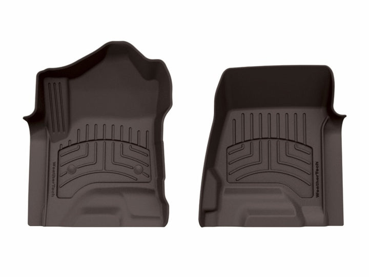 WeatherTech 15-19 Chevrolet Silverado 1st Row Front FloorLiner HP - Cocoa
